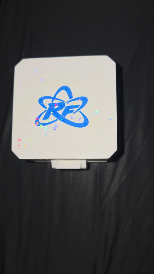 ☣️ Radioactive Fusion Squish Below Zero – NeeDoh Snow Ball Crunch Custom 3D Printed Locking Case