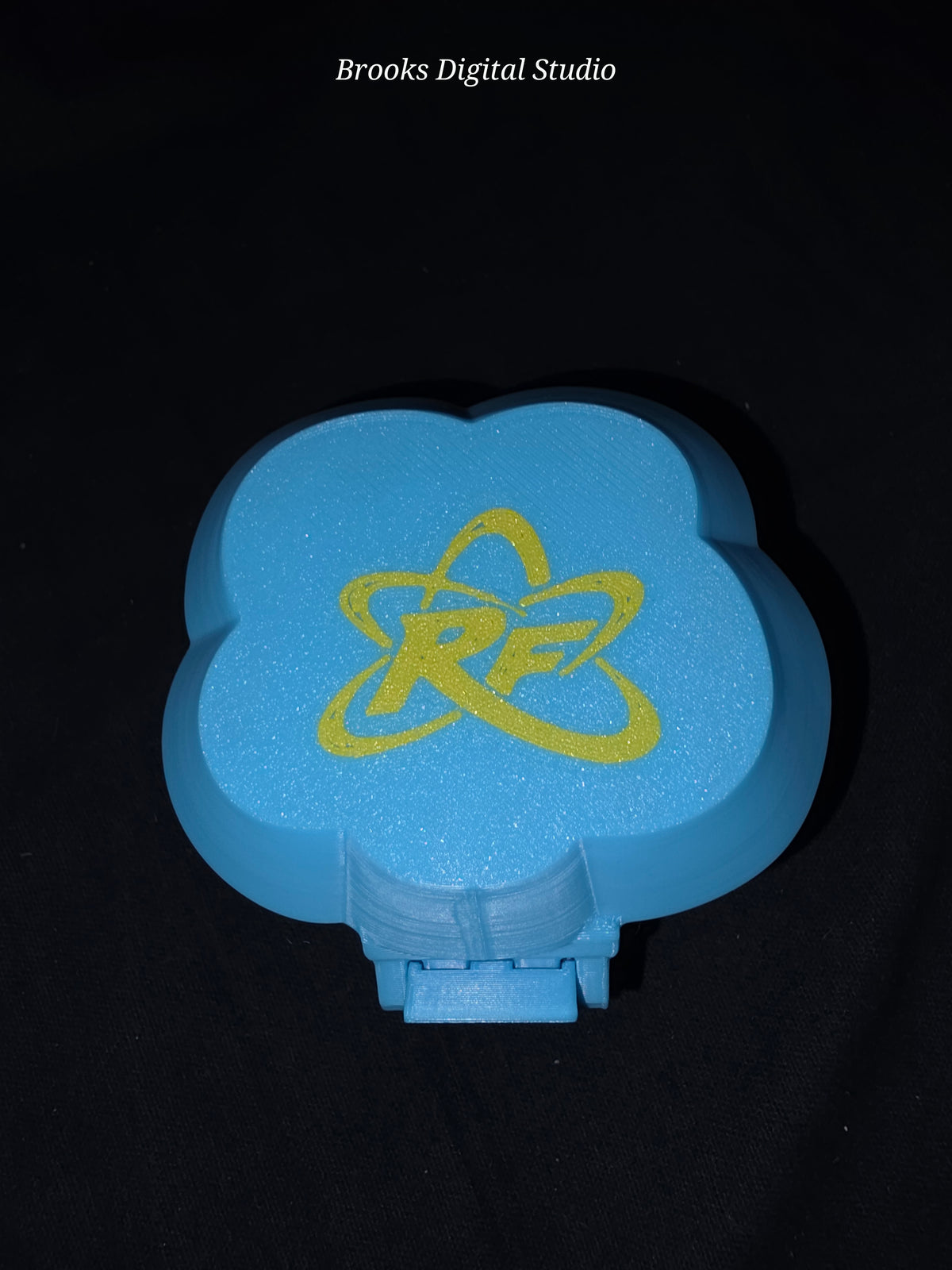 ☣️ Radioactive Fusion Squ9sh Cloud Pleaser – Custom 3D Printed Hinged Squishy Case