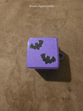 Nice Ice Baby Bat Edition – Custom 3D Printed Hinged Squishy Case with Keychain Loop