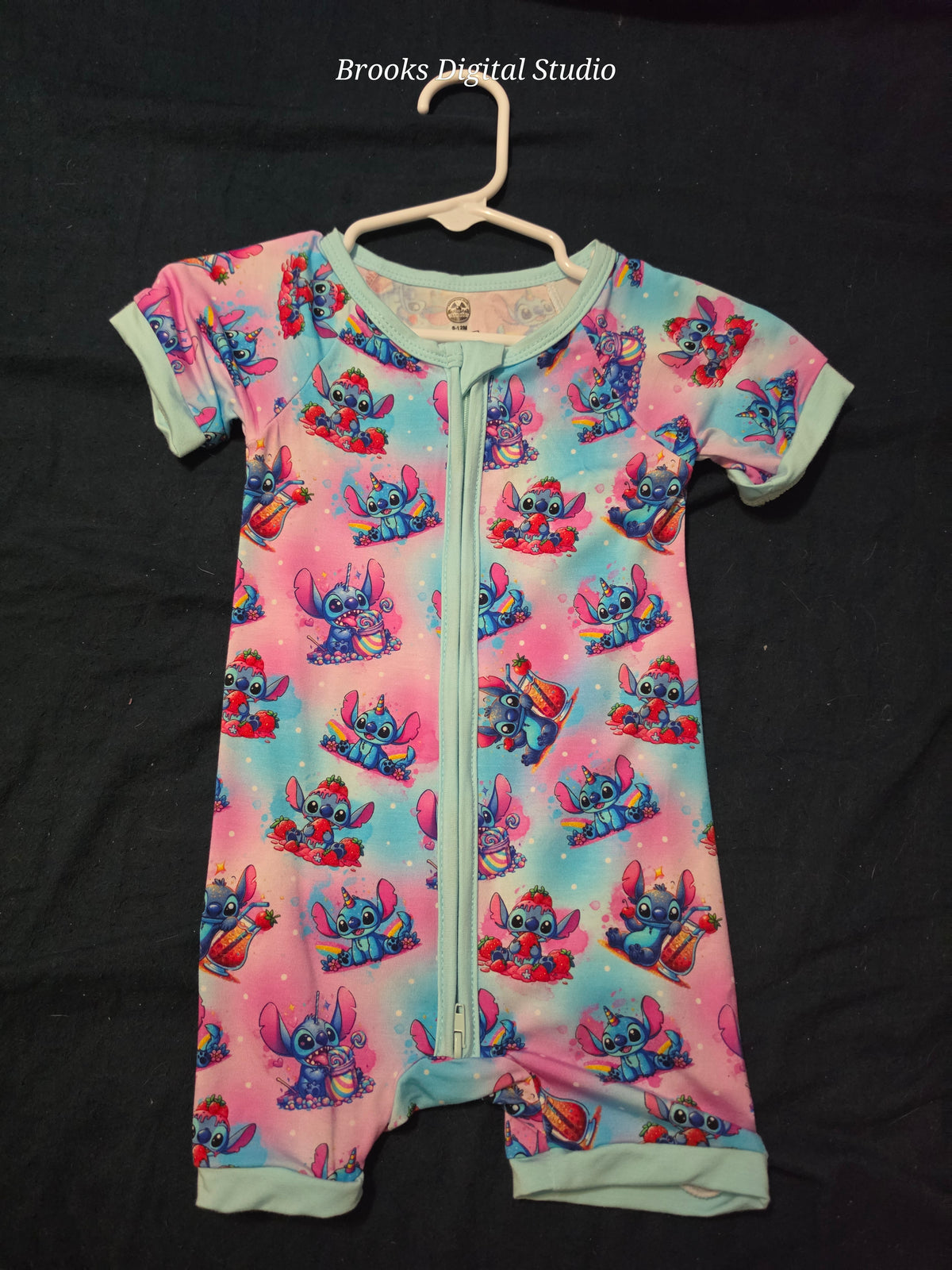 Sweet Stitch Bamboo Shorty Romper
