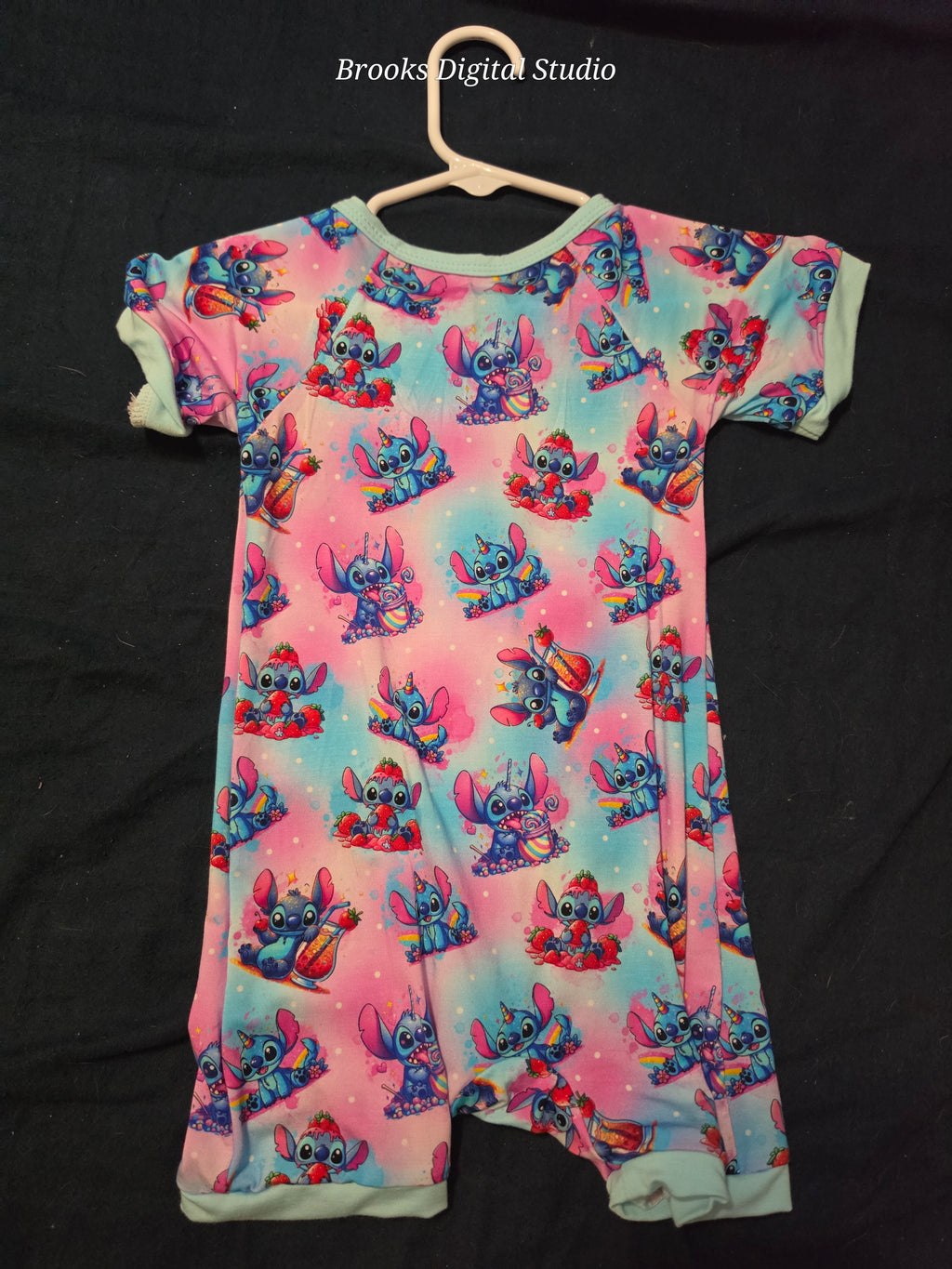 Sweet Stitch Bamboo Shorty Romper