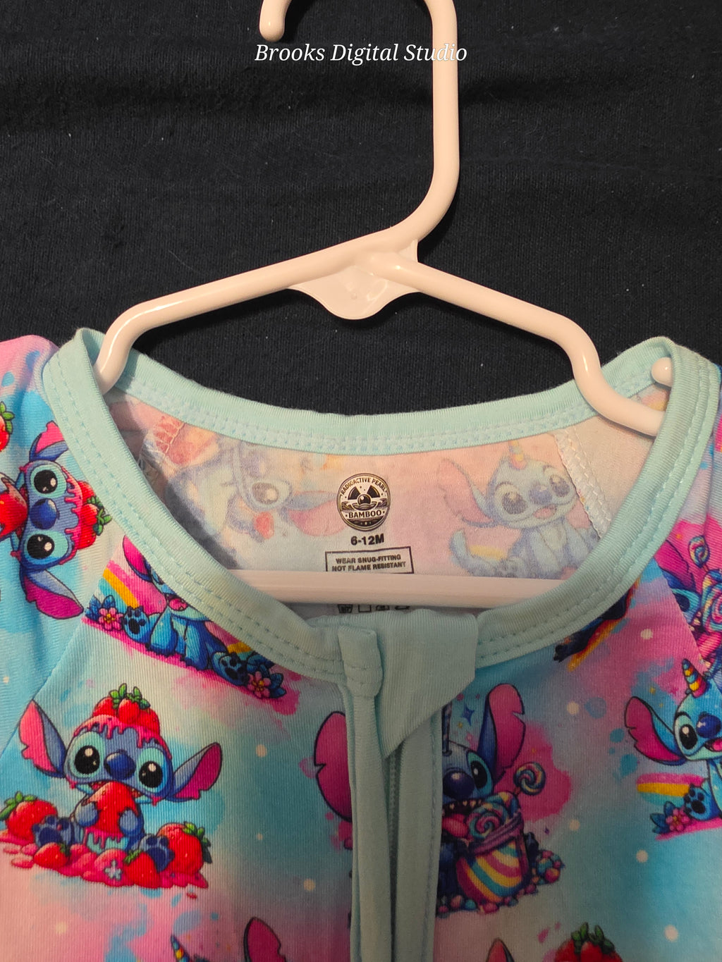 Sweet Stitch Bamboo Shorty Romper